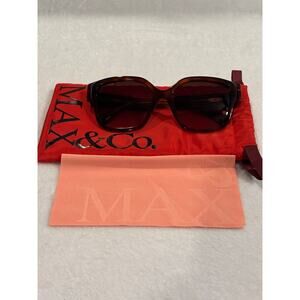 Brand New Max & Co Sunglasses - Tortoise Shell MO0075 52F Size 55-17-140*3